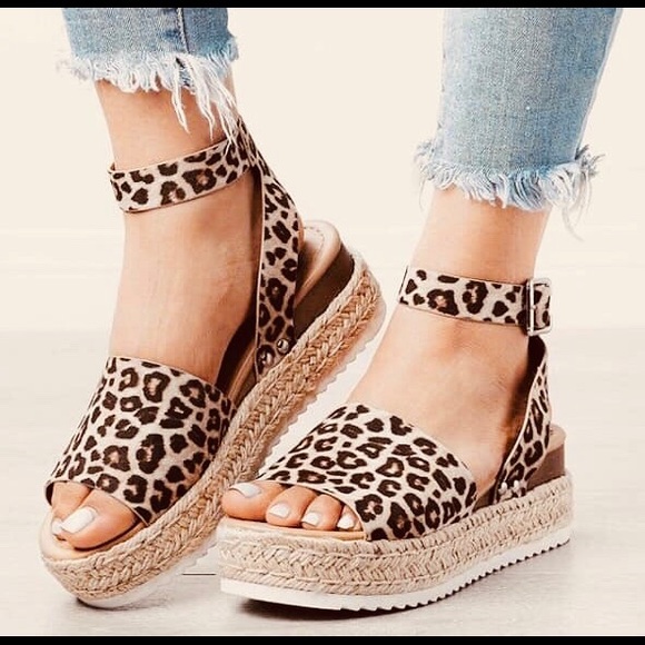 Animal Print Espadrilles - Picture 3 of 3